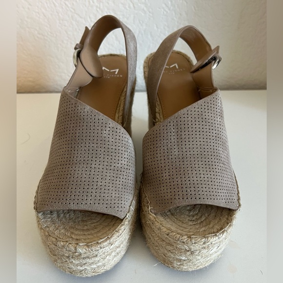 Andela Espadrille Wedge Sandal - Taupe - Picture 2 of 6